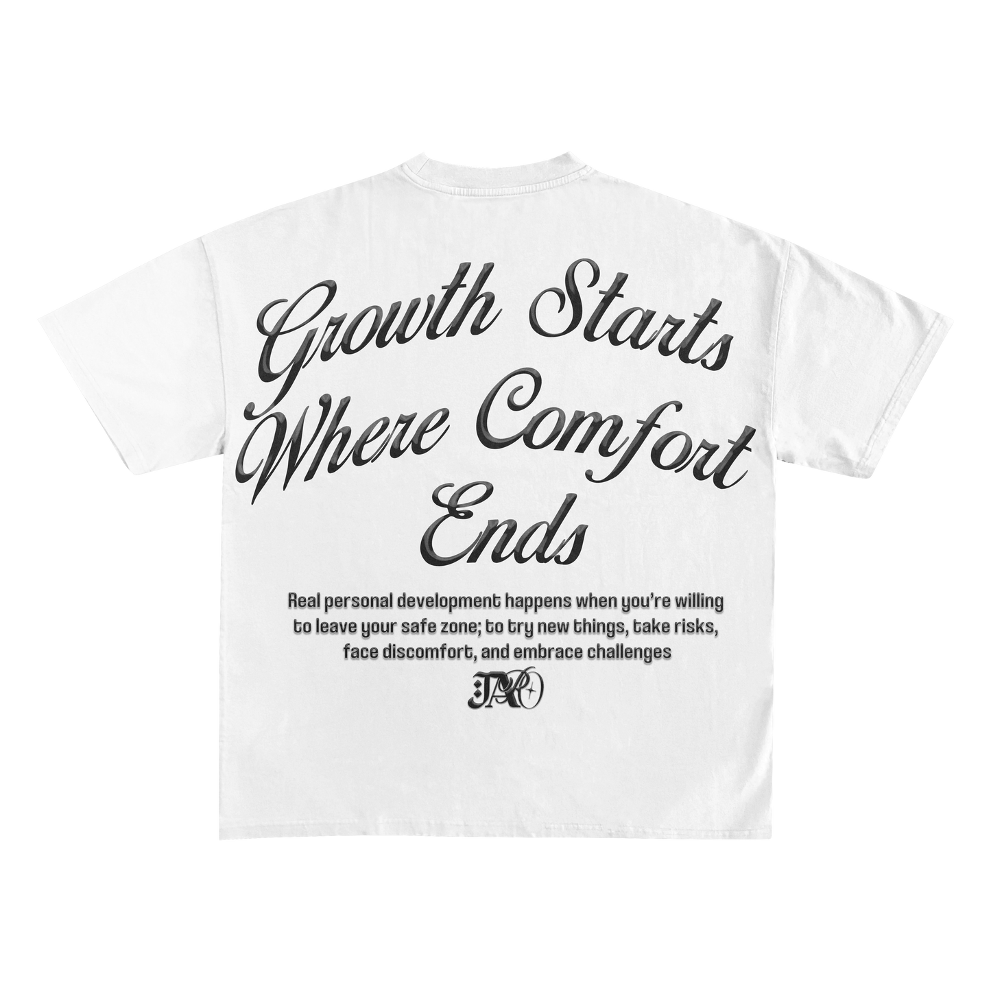 Puff Print Jaro Vol. 1 Oversized Shirt White