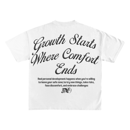 Puff Print Jaro Vol. 1 Oversized Shirt White