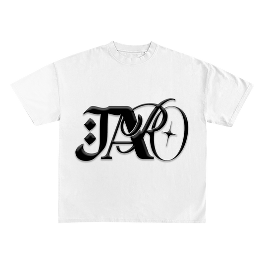 Puff Print Jaro Vol. 1 Oversized Shirt White