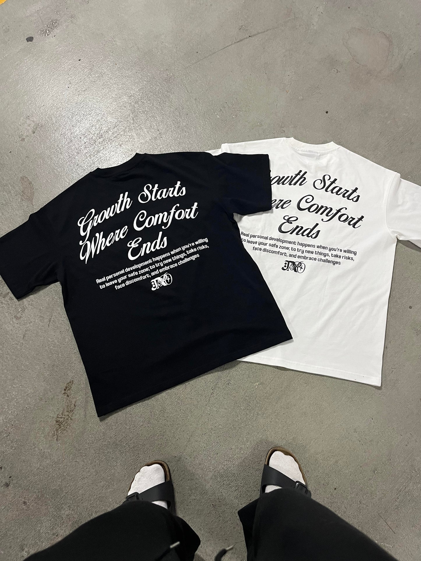 Puff Print Jaro Vol. 1 Oversized Shirt White